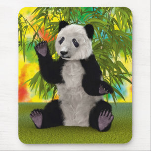 Tapis De Souris Mignon Ours Panda Kawaii Amoureux des Animaux Cade