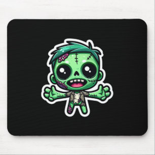 Tapis De Souris Mignonne, drôle de zombie