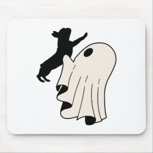 Tapis De Souris Mignonne Fantôme Français Bulldog Lover