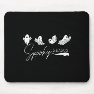 Tapis De Souris Mignonne Fantômes Saison Éffrayante Funny Kawaii H