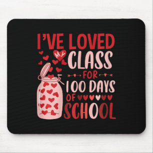 Tapis De Souris Mignonne J'Ai Aimé Mon Cl Pendant 100 Jours Filles
