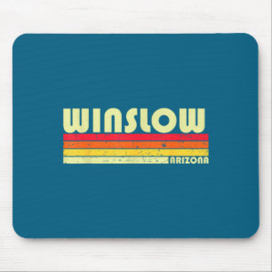 Tapis De Souris Mignonne Winslow Az Maison de ville d'Arizona