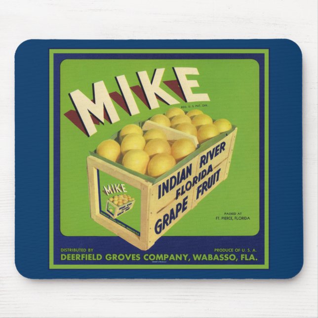 Tapis De Souris Mike Lemons Mousepad (Devant)