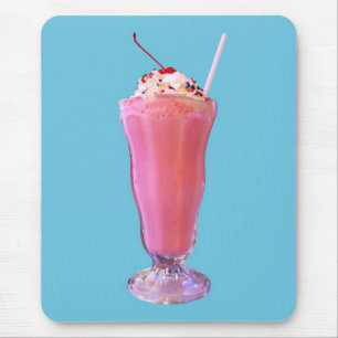 Tapis De Souris Milkshake de fraise