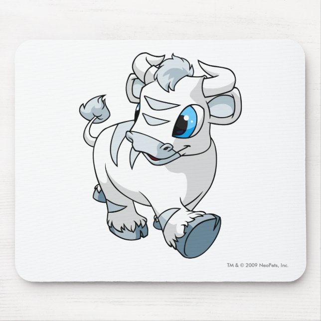 Tapis De Souris Milliers d'UCI blancs (Devant)