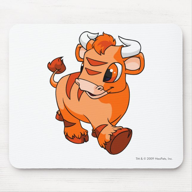 Tapis De Souris Milliers d'UCI oranges (Devant)