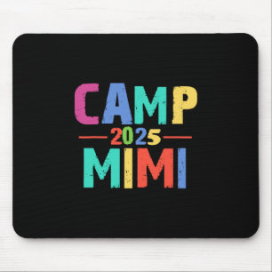 Tapis De Souris Mimi 2025 Vacances en famille Ensemble de camping