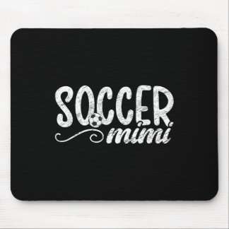 Tapis De Souris Mimi footballeuse fière Mimi d'un footballeur Mimi