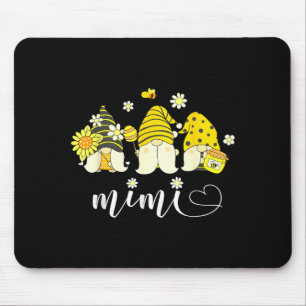 Tapis De Souris Mimi grand-mère femmes gnomes mignons thème fête d