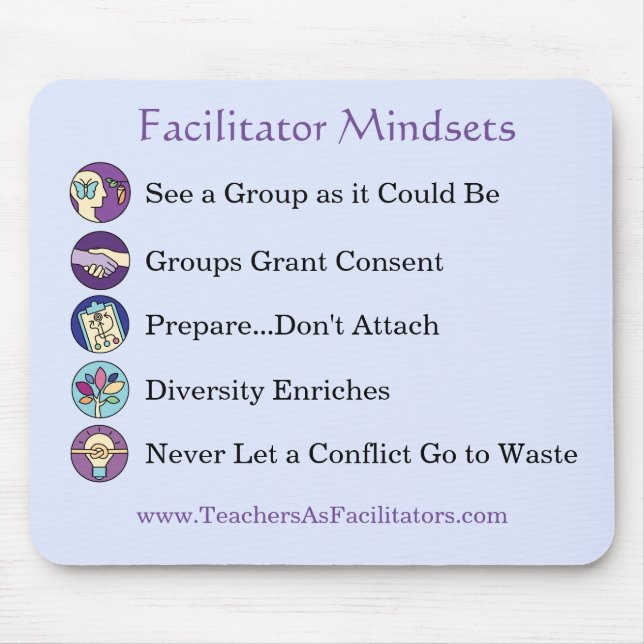 Tapis De Souris Mindset Mousepad TAF (Devant)