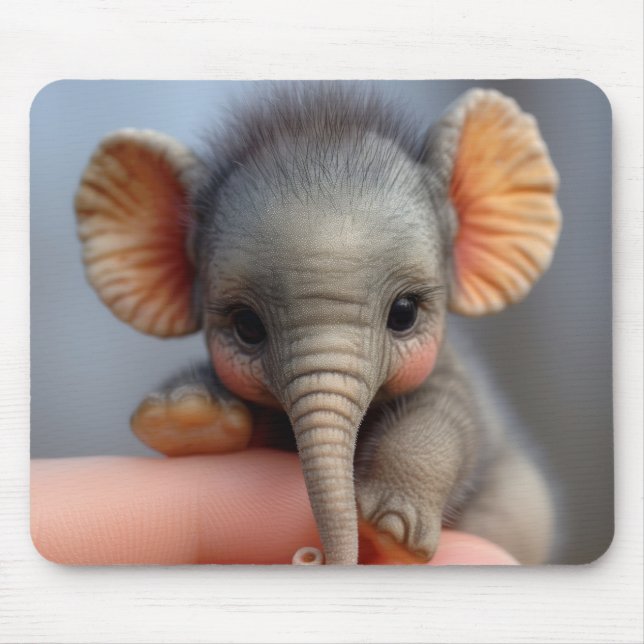 Tapis De Souris Mini éléphant (Devant)