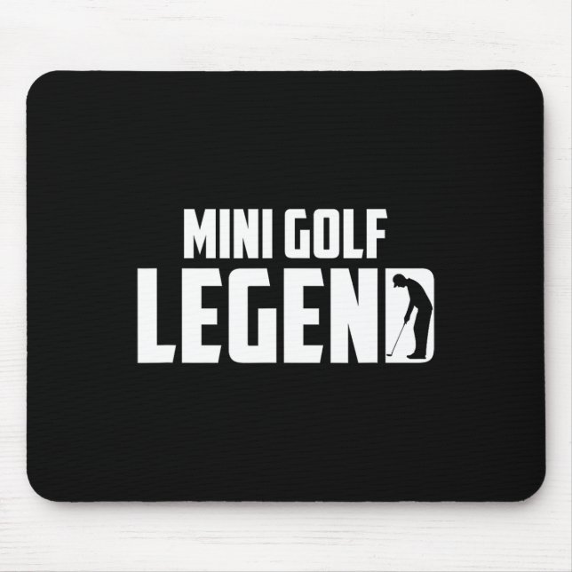 Tapis De Souris Mini Golf Legend - Mini Golfer (Devant)