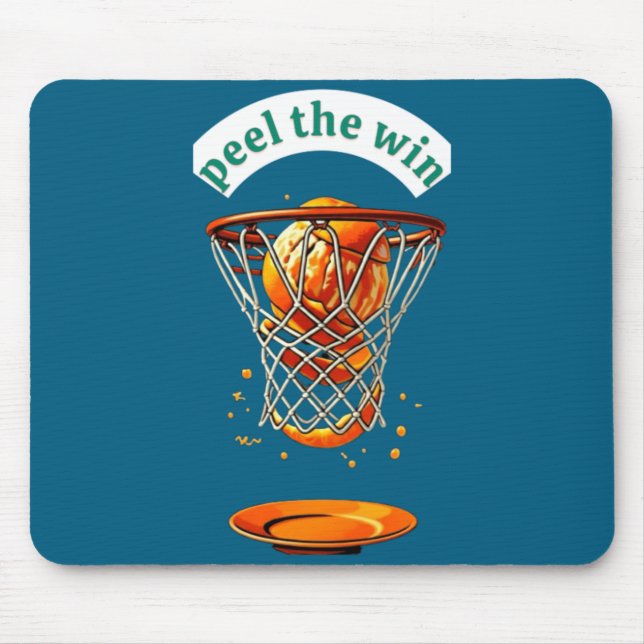 Tapis De Souris Mini panier de basket t shirt  (Devant)