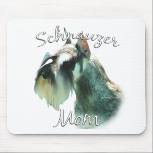 Tapis De Souris Miniature Schnauzer Maman 2