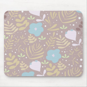 Tapis De Souris Minimaliste floral