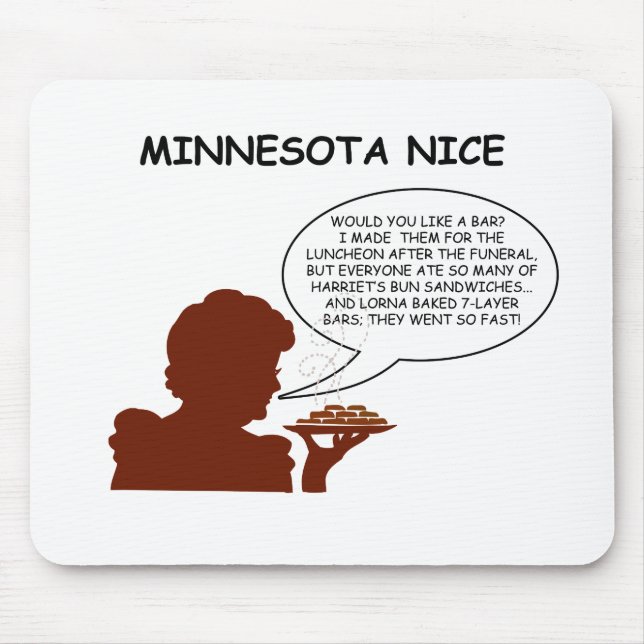 Tapis De Souris Minnesota Nice (Devant)