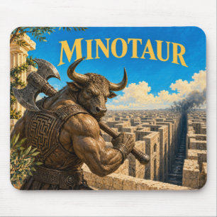 Tapis De Souris Minotaure, Monstre de Fantasy Gothique