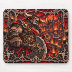 Tapis De Souris Minotaure, Monstre de Papier Découpé