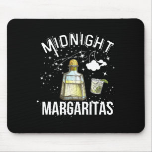 Tapis De Souris Minuit Margaritas Fête Pour Halloween Witte Cute