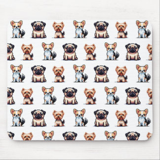 Tapis De Souris Minydogs pixelart Mousepad