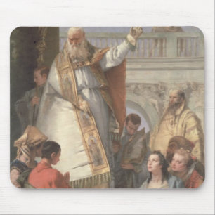 Tapis De Souris Miracle de St Patrick, c.1746 (huile sur la toile)