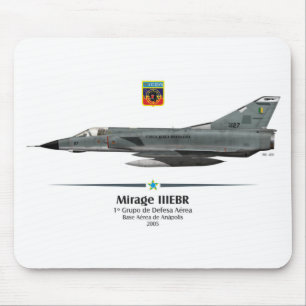 Tapis De Souris Mirage IIIEBR - Armée de l'air Brésilienne - FAB