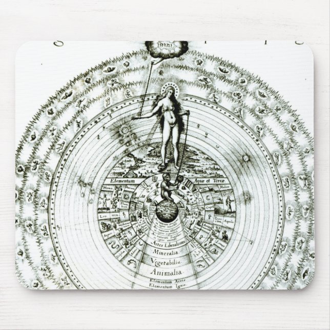 Tapis De Souris Miroir de nature dans son ensemble, une similarité (Devant)