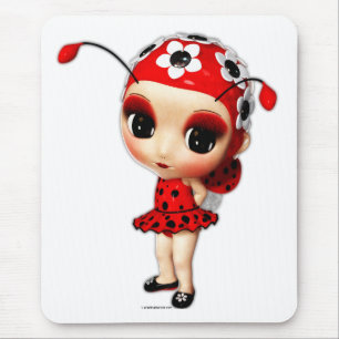 Tapis De Souris Miss Ladybug Mousepad