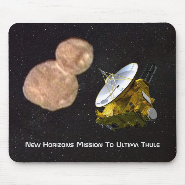 Tapis De Souris Mission Nouveaux Horizons À Ultima Thule (Devant)
