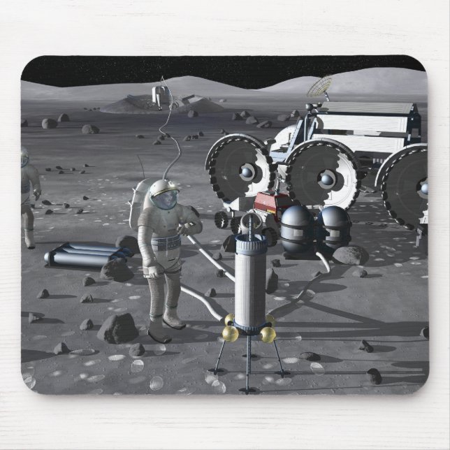 Tapis De Souris Missions d'exploration spatiale futures 2 (Devant)