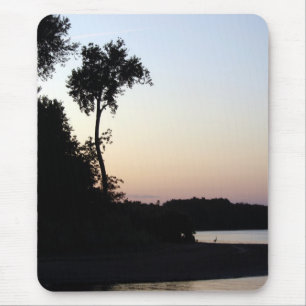 Tapis De Souris Mississippi River Sunset