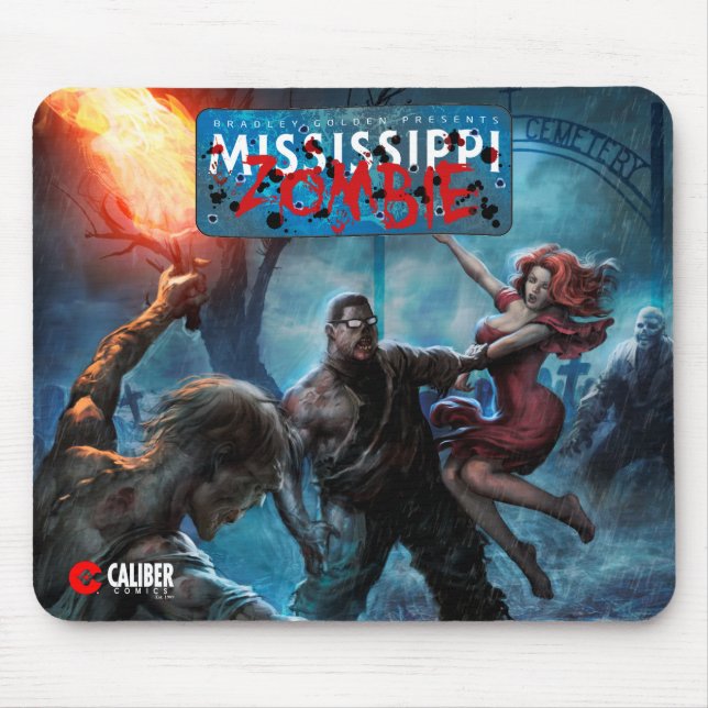 Tapis De Souris Mississippi Zombie V2 design mouse pad (Devant)
