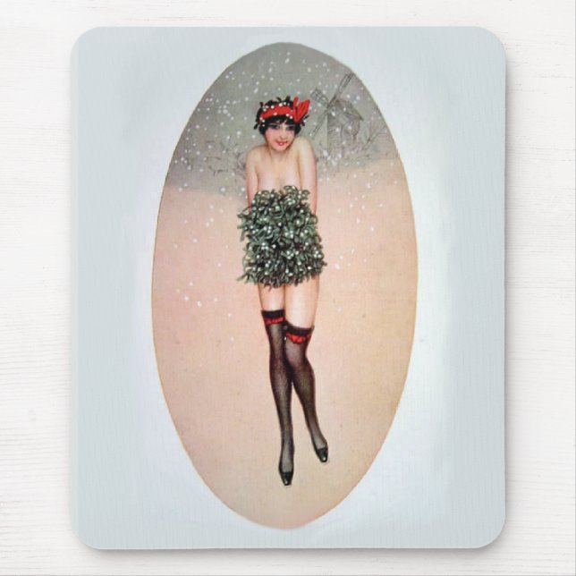 Tapis De Souris Mistletoe Miss (Devant)
