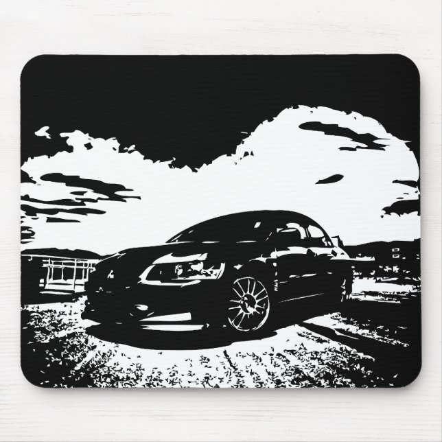 Tapis De Souris Mitsubishi Lancer Evoluion (Devant)