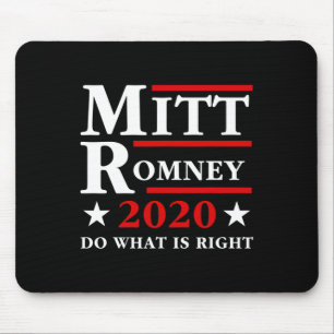 Tapis De Souris Mitt Romney Faire Ce Qui Est Juste Anti Trump Répu