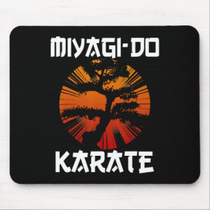 Tapis De Souris Miyagi-do Karate Vintage Rétro Bonsai Tree Ma