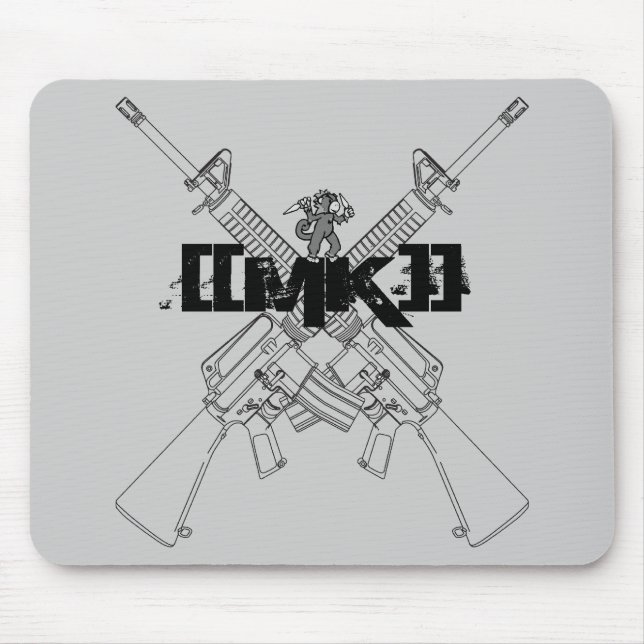 Tapis De Souris [[Mk]] assaut Mousepad de singe (Devant)