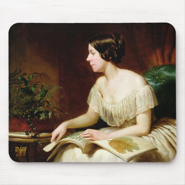 Tapis De Souris Mlle Anne Pratt, la botaniste célèbre (Devant)