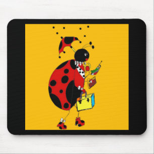Tapis De Souris Mlle Ladybug