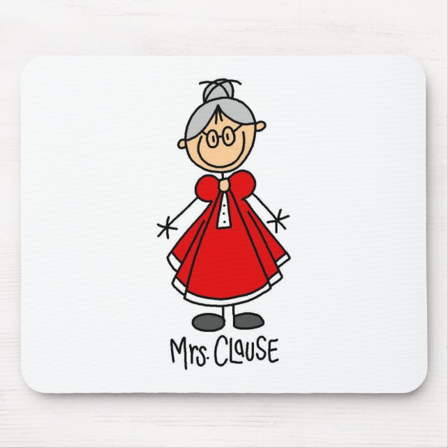 Tapis de souris Mme Claus (Devant)