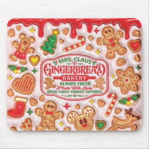 Tapis De Souris Mme Claus Gingerbread Bakery Co.