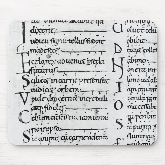 Tapis De Souris Mme Latin Lectionary (Devant)