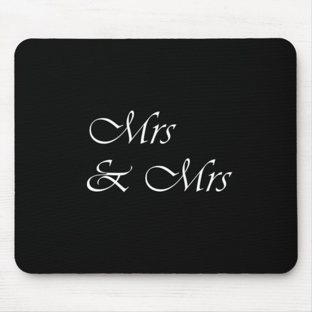 Tapis De Souris Mme & Mme (Devant)
