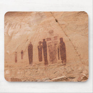Tapis De Souris Moab Rock Art the Great Gallery