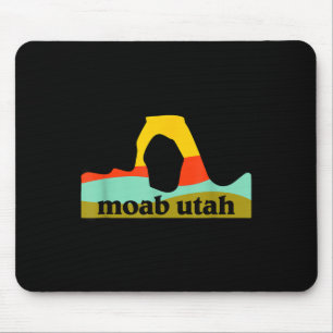 Tapis De Souris Moab utah arches parc national minimaliste emblème