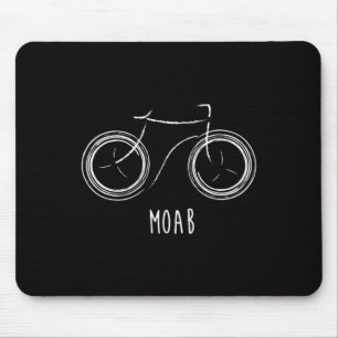 Tapis De Souris Moab Utah Mignon Vélo Rétro Vintage