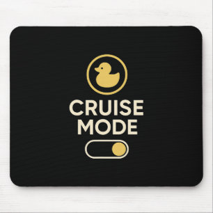 Tapis De Souris Mode Croisière Canard Bascule Rétro Vacances Vibes