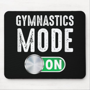 Tapis De Souris Mode Gymnastique Activé Athlète de Gymnastique Coo