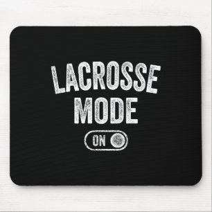 Tapis De Souris Mode Lacrosse Sur Funny Lax Player - Coach Cadeau