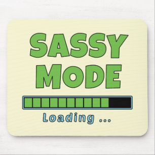 Tapis De Souris Mode Sassy Chargement …